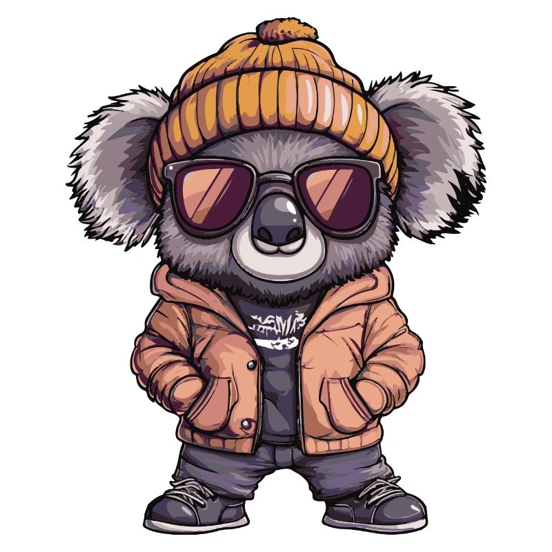 Koala Winter Comic