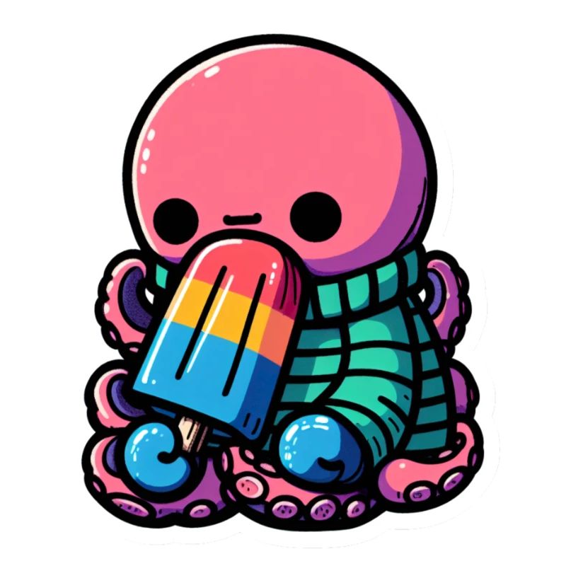 Popsicle octopus