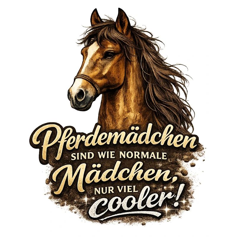 Pferdemädchen Viel Cooler