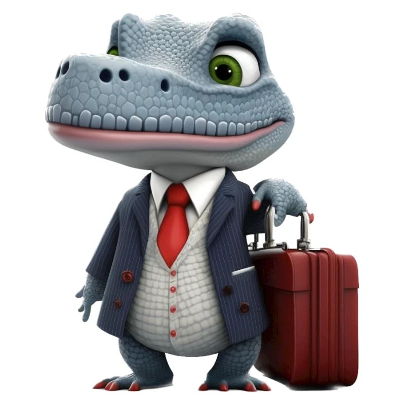 Business crocodile