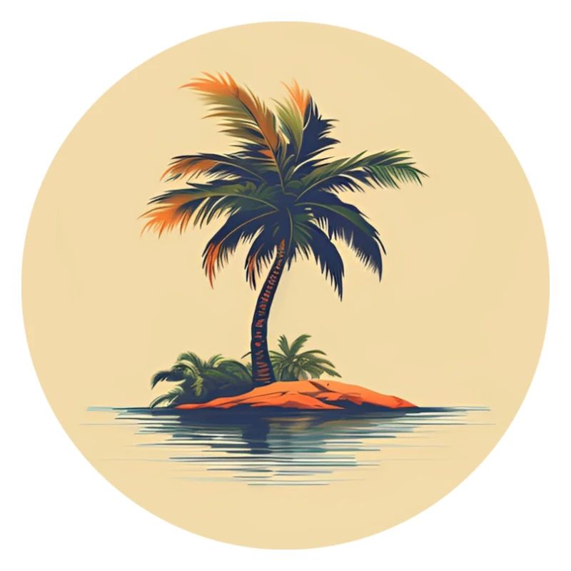 Palmen Insel