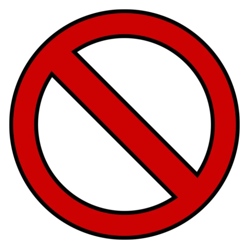 Verboten Schild Geschenk Idee