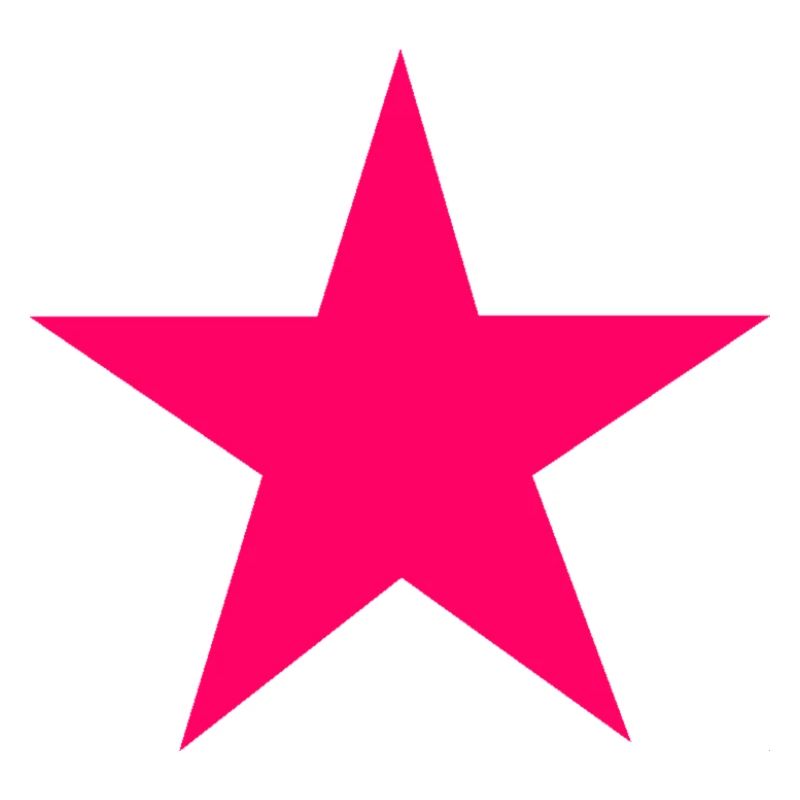 pink star