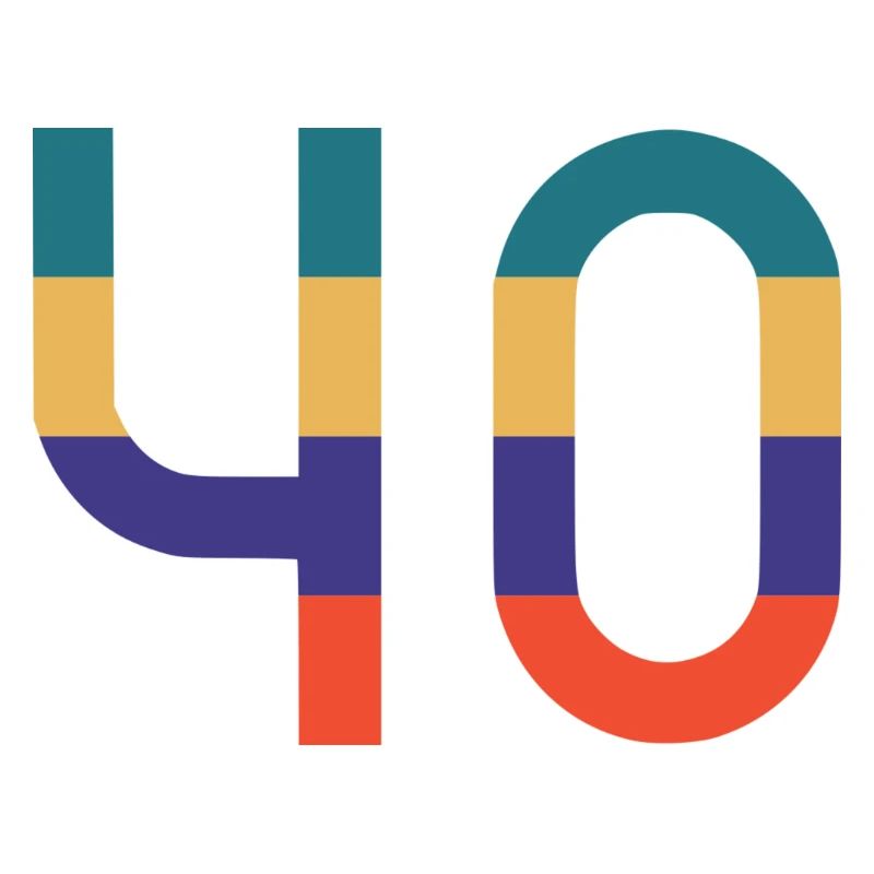 Die Zahl 40