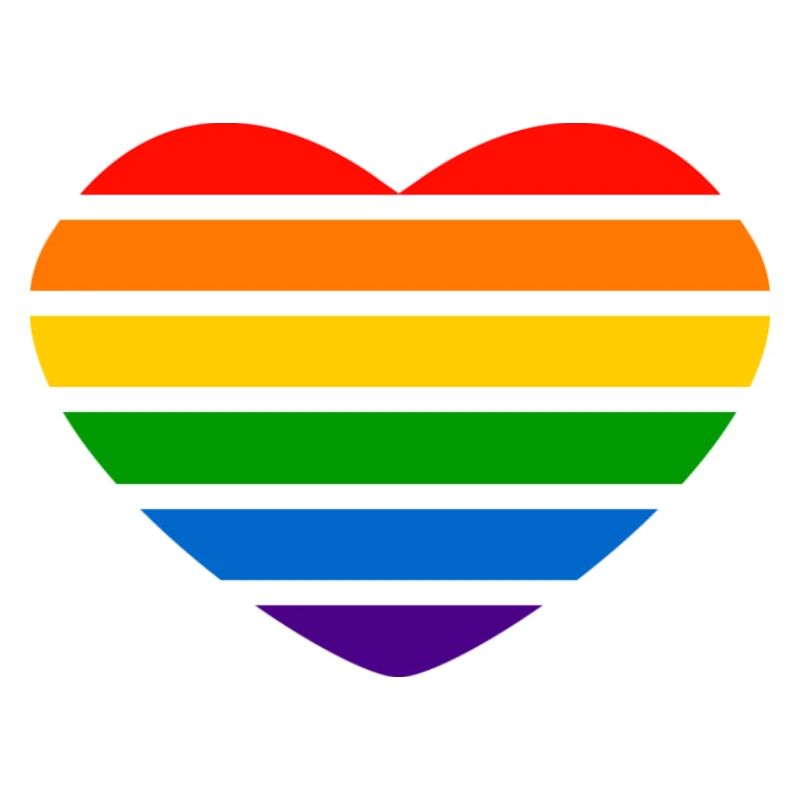 Herz - Regenbogen