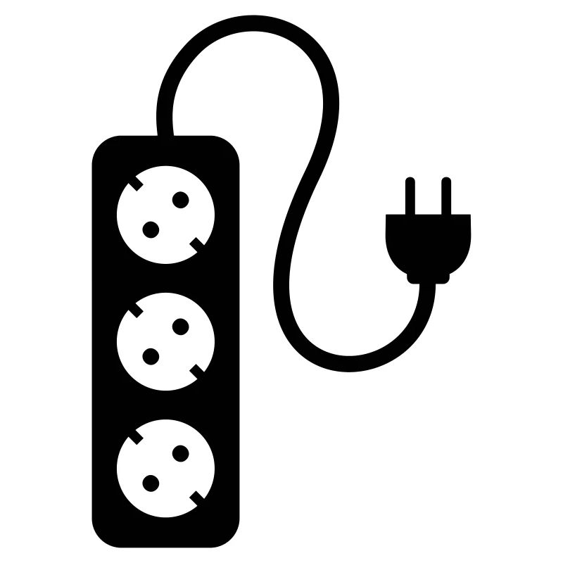 Power outlet Multiple socket Electrician construction site