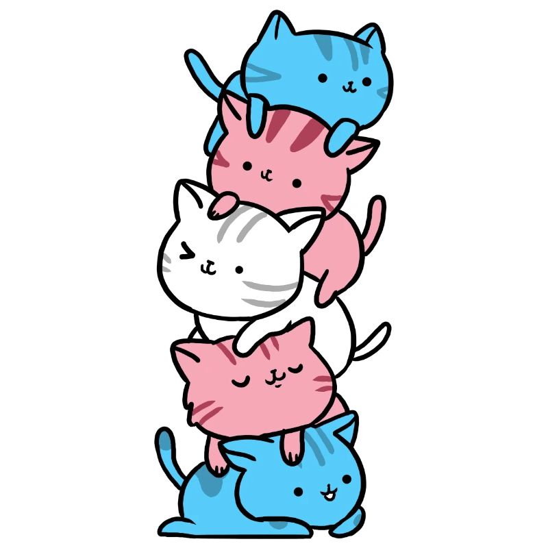 Katzen Trans Pride