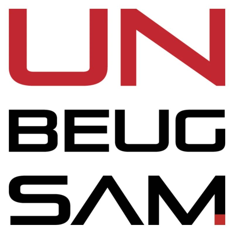 UNBEUGSAM schwarz-rot