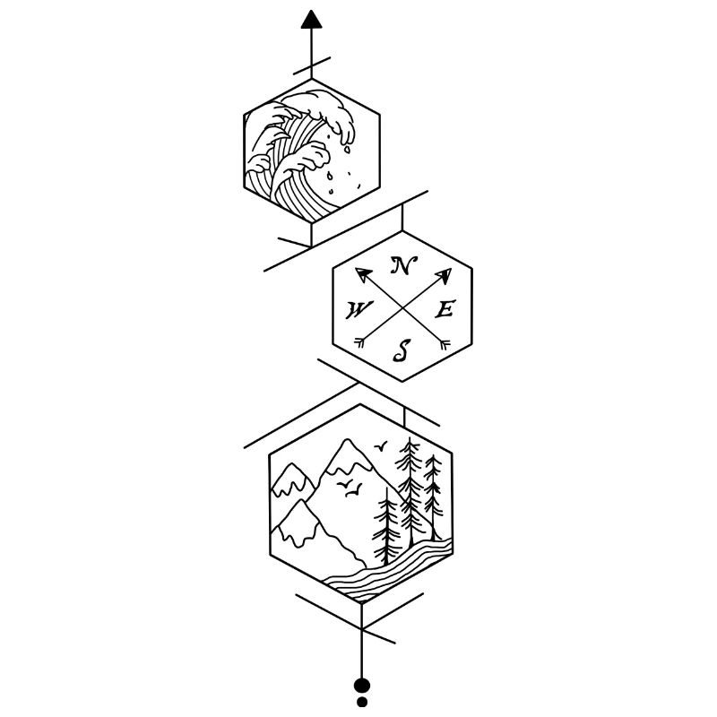 hexagones