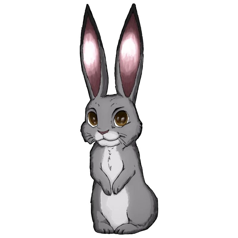 Cartoon Hase