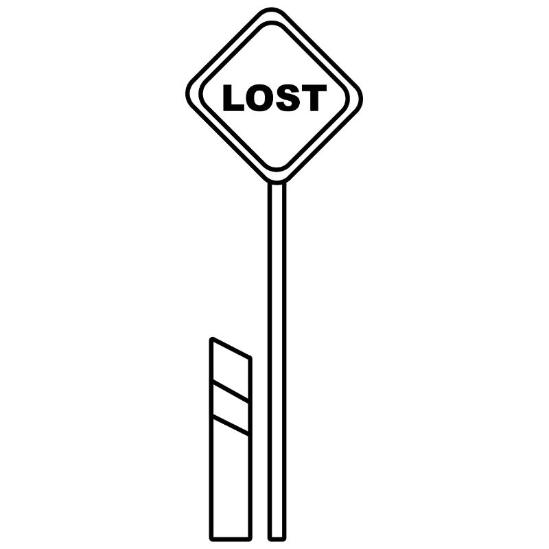 Lost Schild