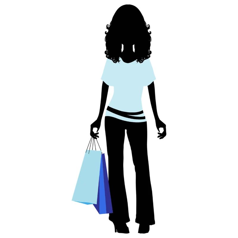 Frau Shopping