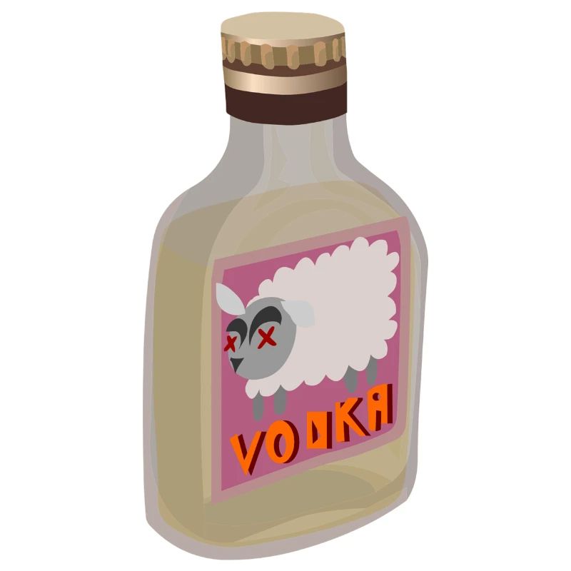 Vodka bottle