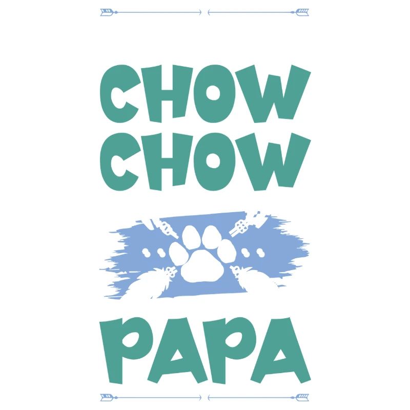 chow chow hunde papa