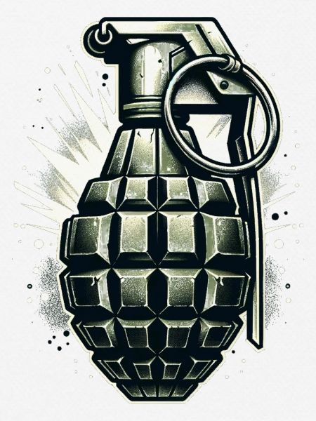 Detonate-Design: Klassische Granate
