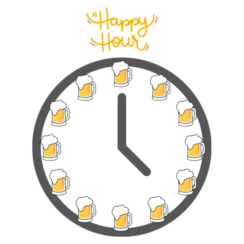 Bier, Happy Hour