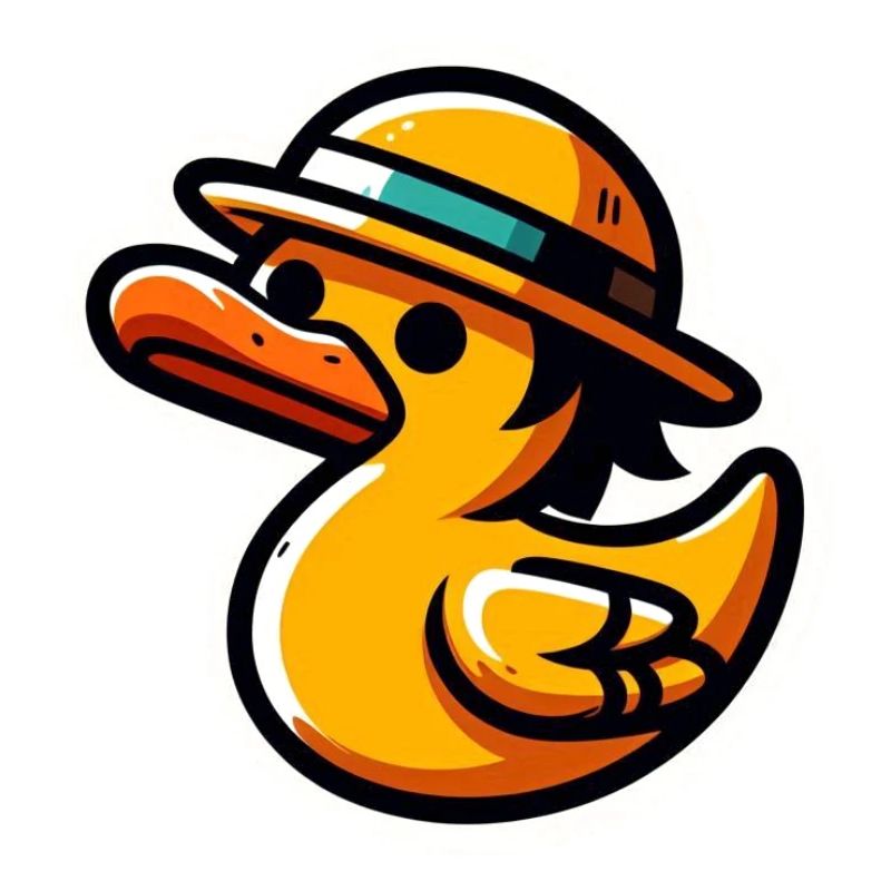 Ente mit Hut