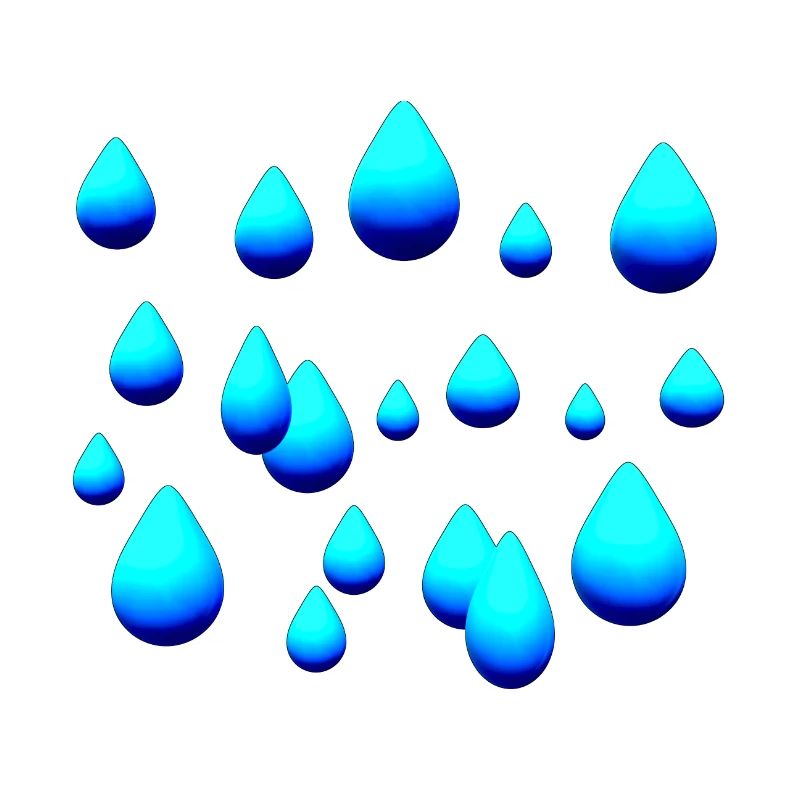 raindrop pattern