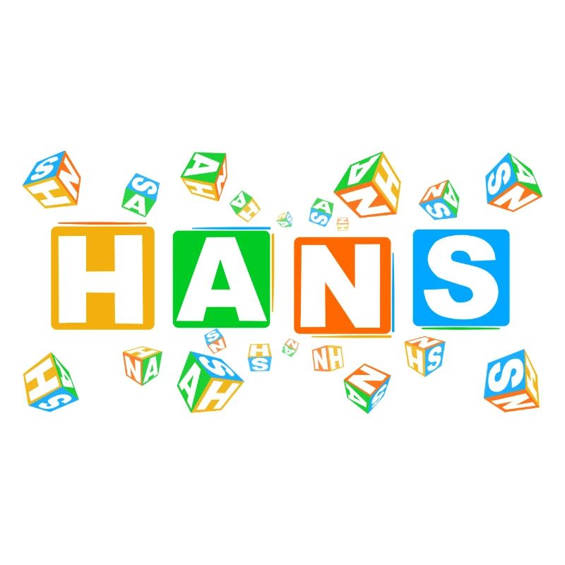 HANS colourful cubes