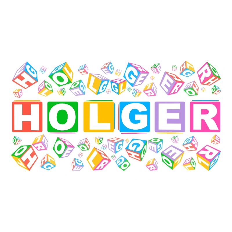 HOLGER colourful cubes