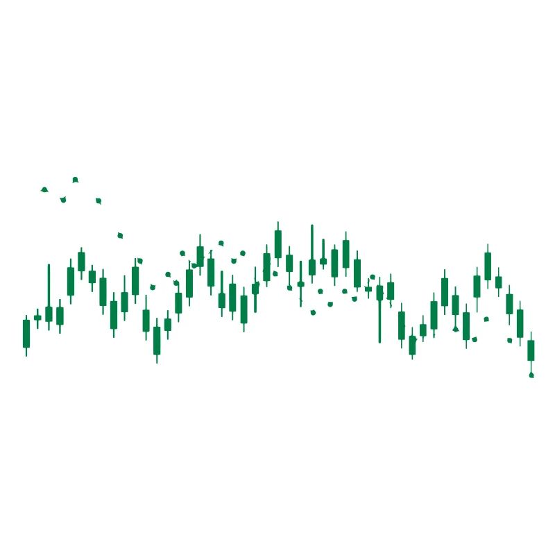 Trading Candlestick Logo