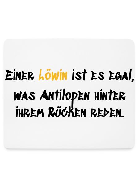 Einer Löwin