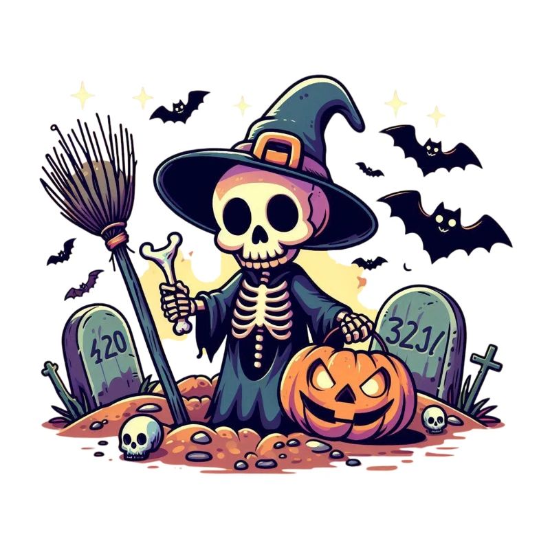 Mr. Bone Spooky Halloween 5
