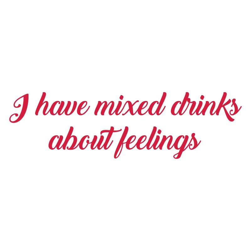 mixed drinks text