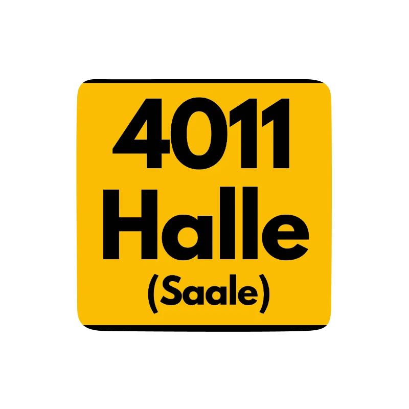 OLD POSTCODE POSTCODE RETRO 4011 HALLE (SAAALE)