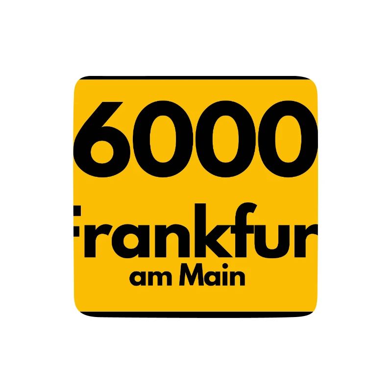 OLD POSTCODE POSTCODE RETRO 6000 FRANKFURT AM MAIN