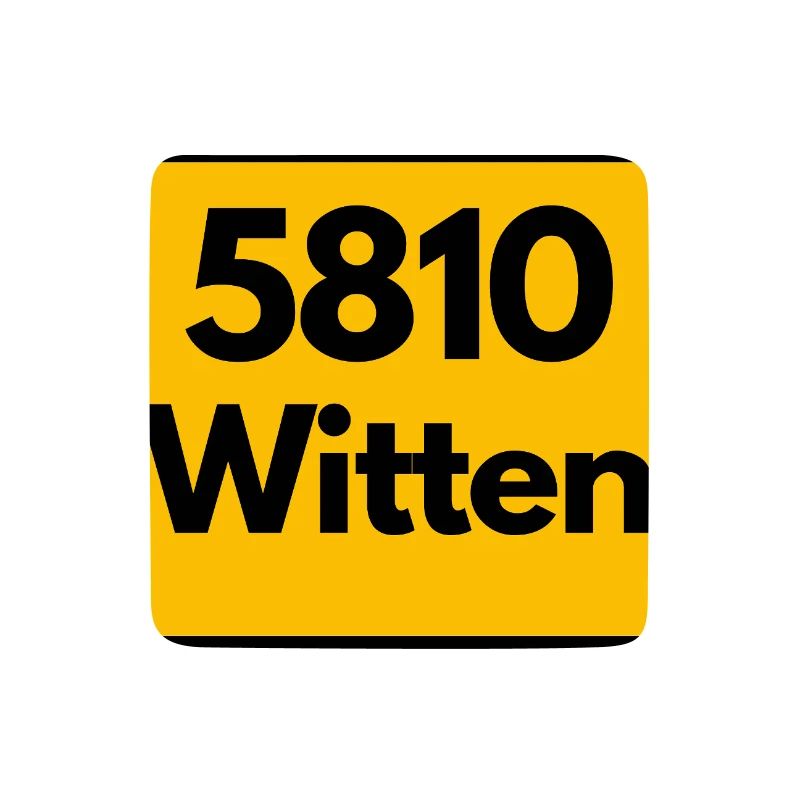 OLD POSTCODE POSTCODE RETRO 5810 WITTEN RUHRGEBIET