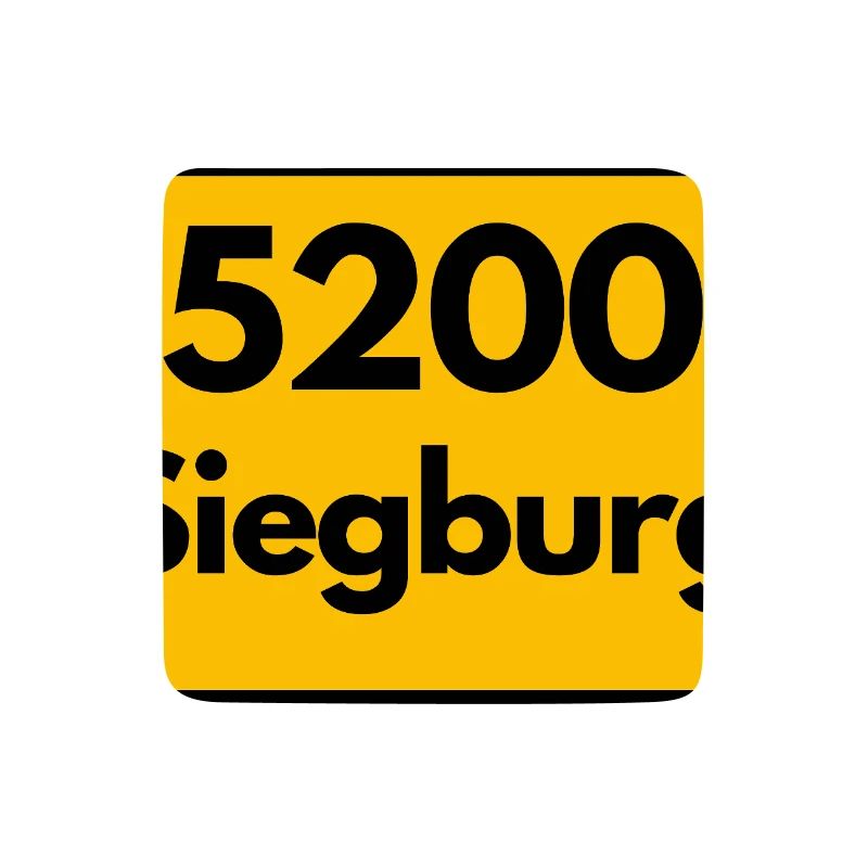 OLD POSTCODE POSTCODE RETRO SIEGBURG - RHEIN SIEG