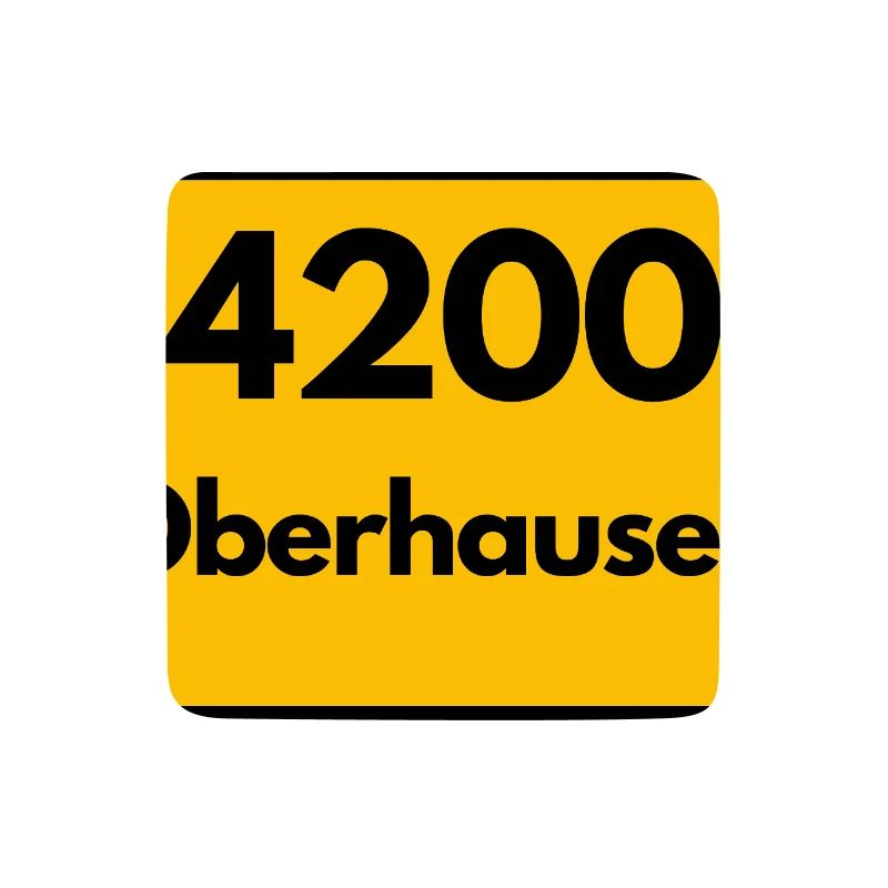 OLD POSTCODE POSTCODE RETRO 4200 OBERHAUSEN RUHR