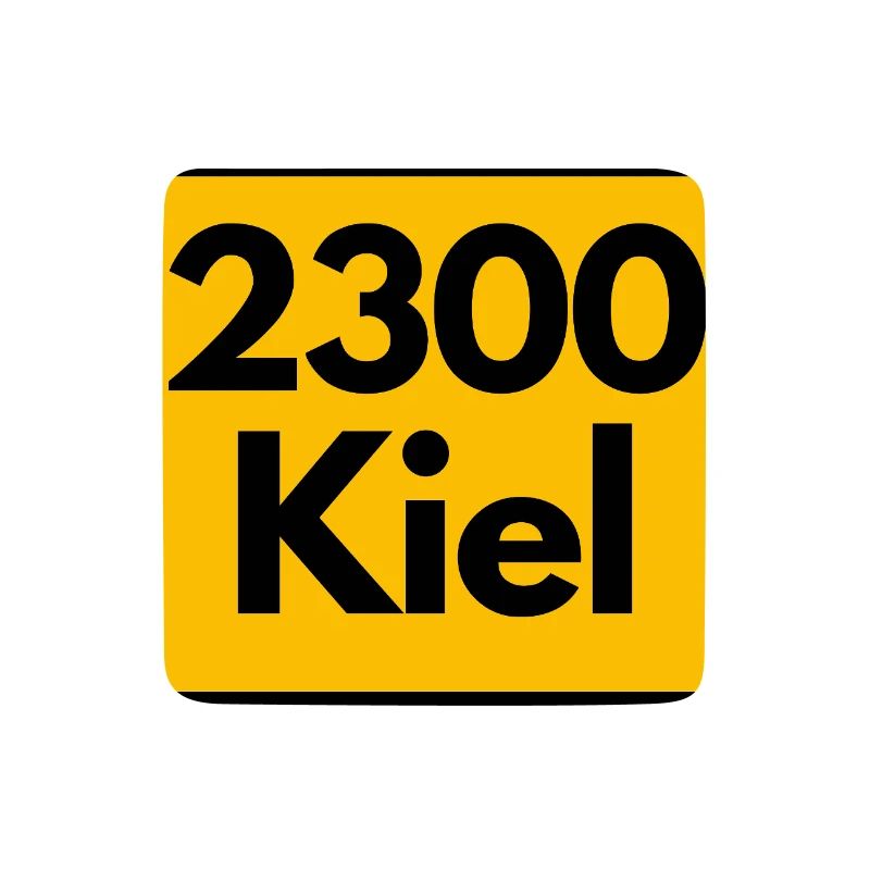 OLD POSTCODE ZIP CODE 2300 KIEL CITY BY THE SEA