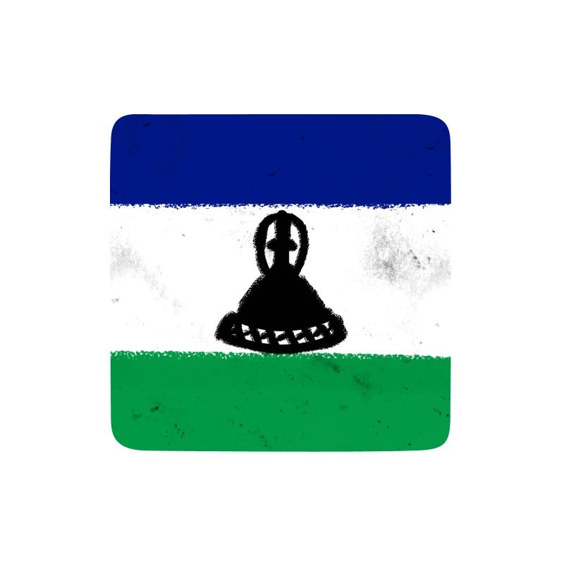 Flagge von Lesotho