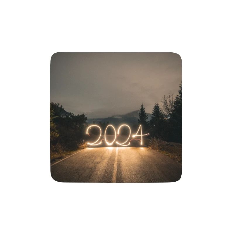 Jahr 2024 lightpaint