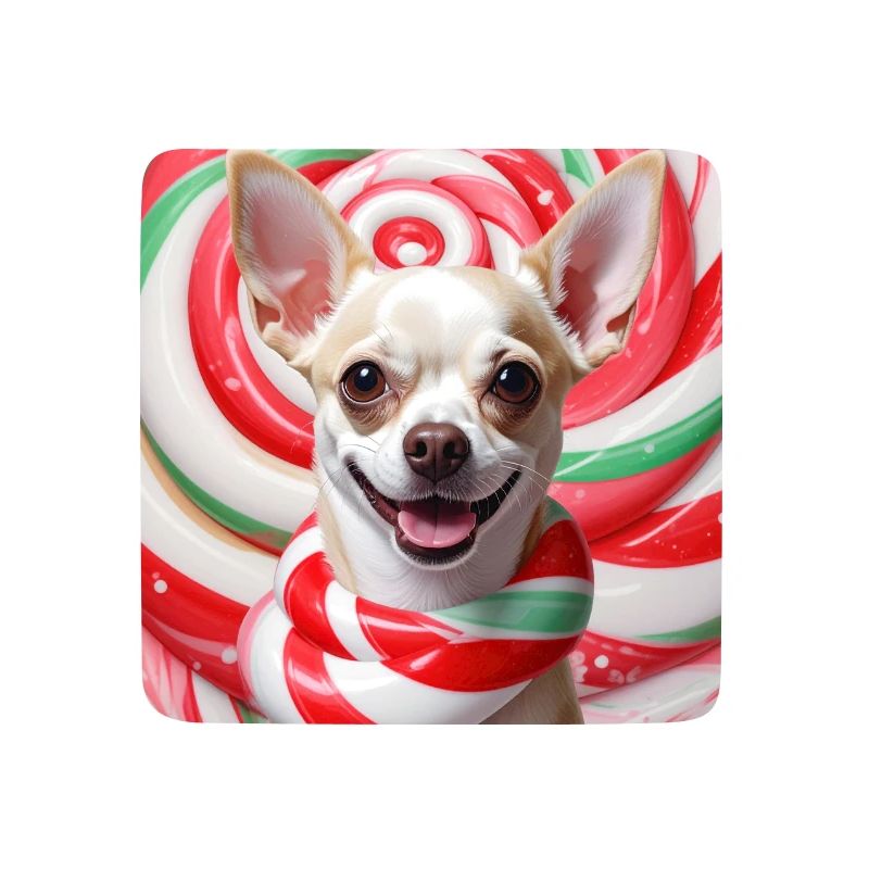 Candy Dog im Peppermix-Hintergrund