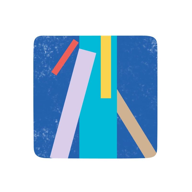 Abstract color and line pattern