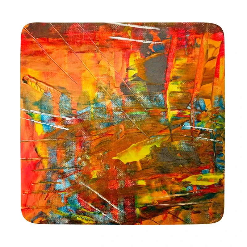 Image abstraite couleur feu
