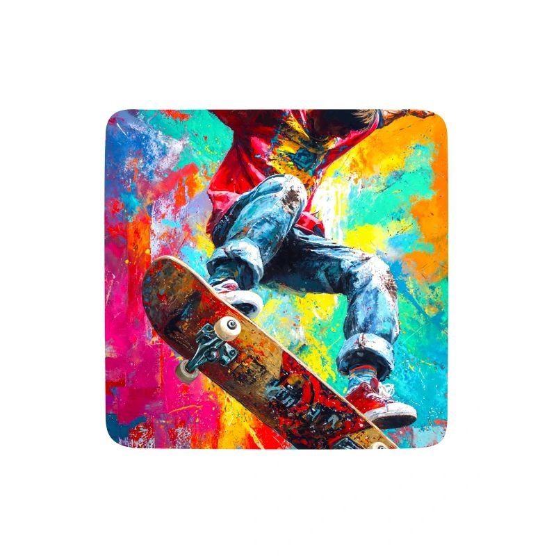 Chromatischer Skateboard Splash