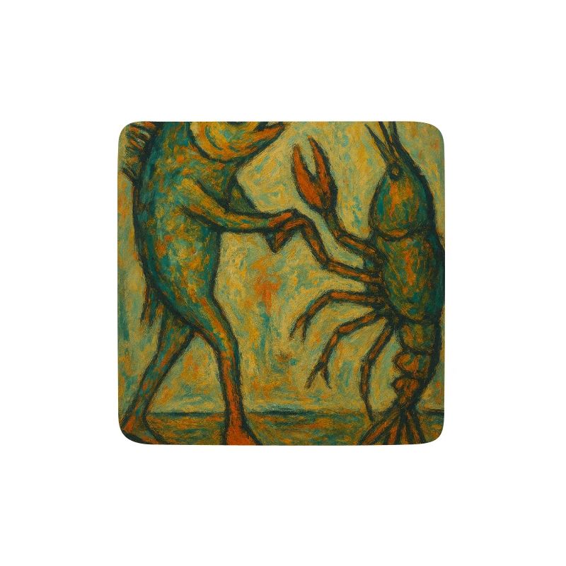 Abstrait Danse du poisson Impression d’art