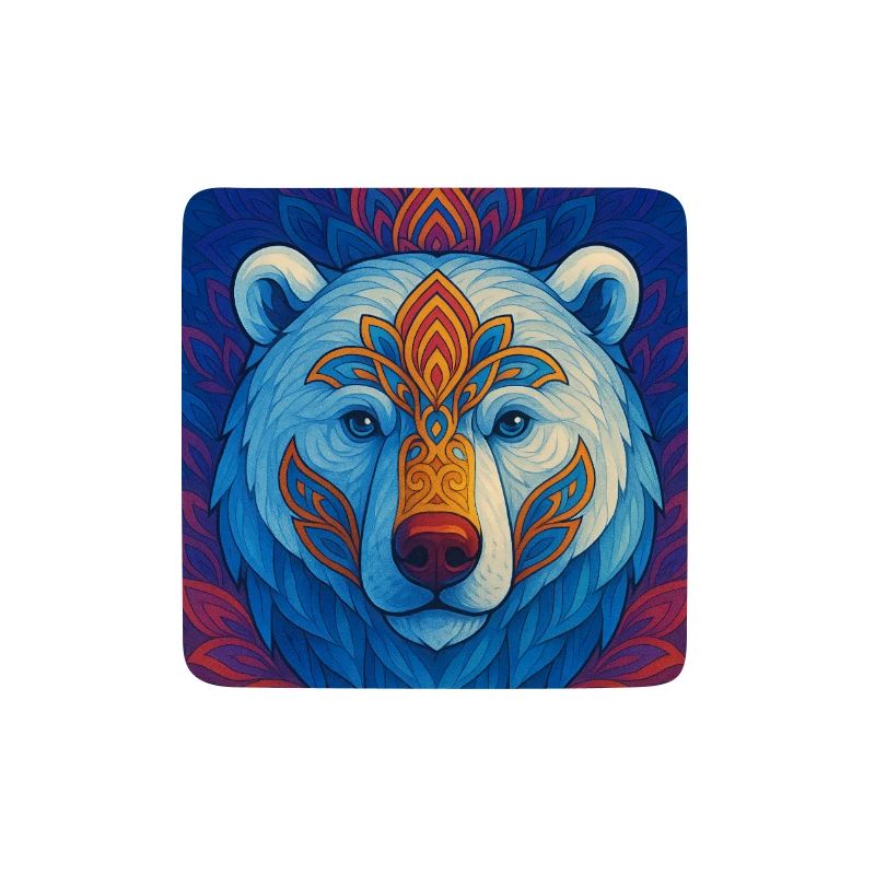 Blauer Bär Mandala