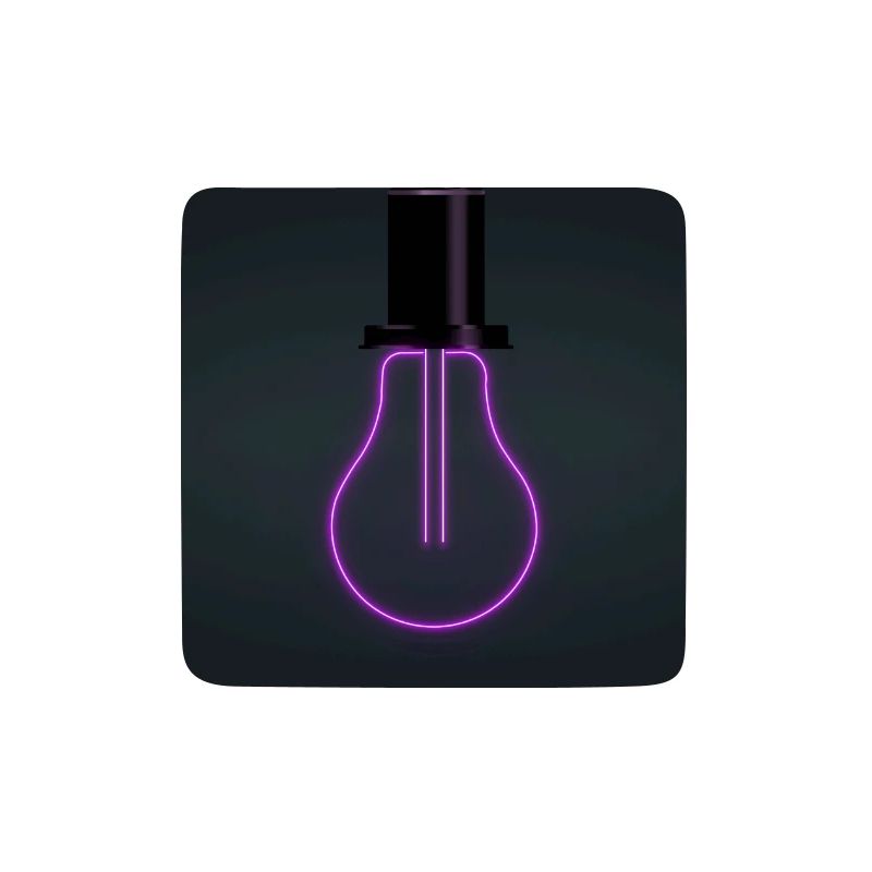 Affiche Créative de Mode Néon