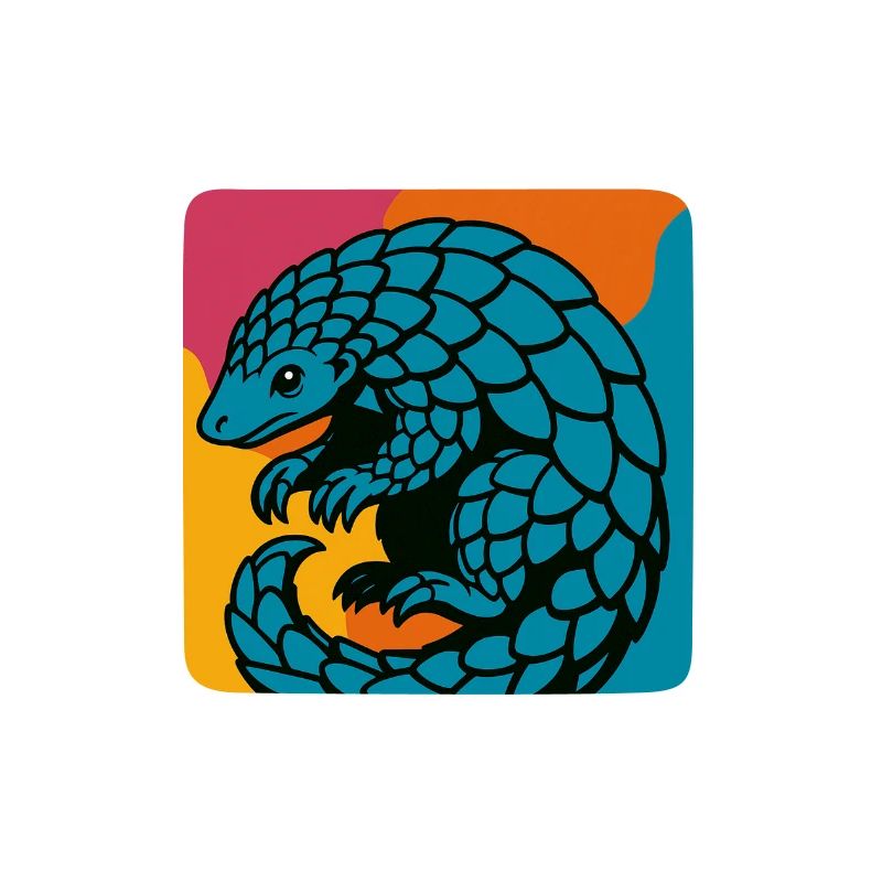 Pangolin Pop Art