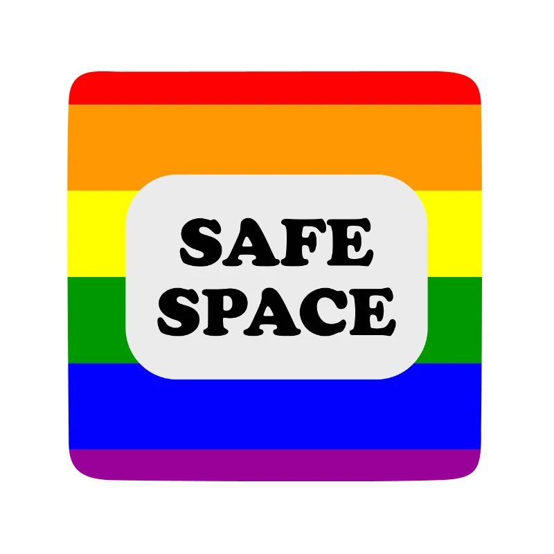 LGBT-Safe-Space-Regenbogenflagge