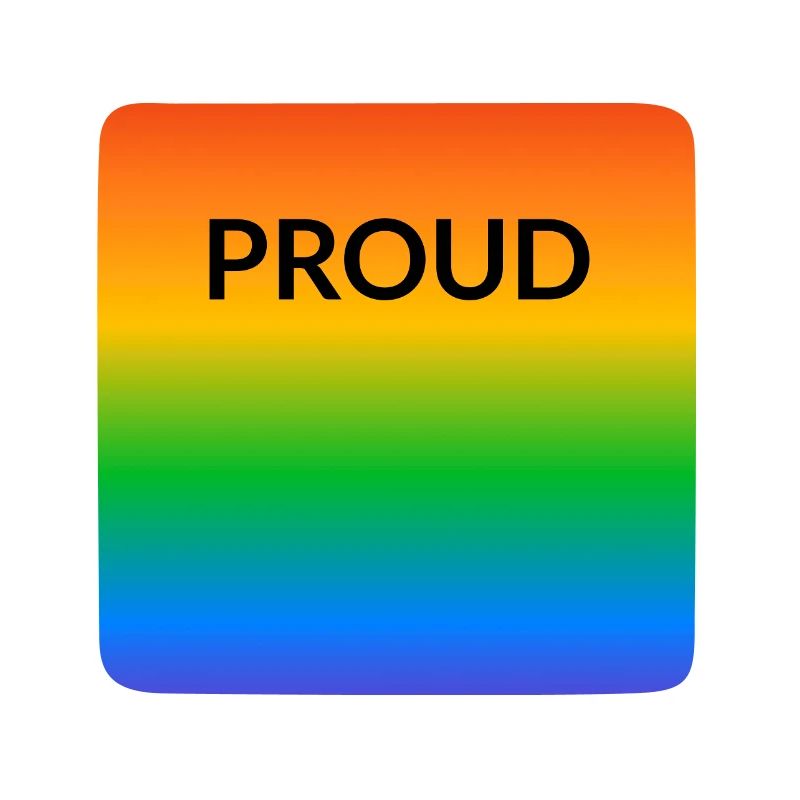 Proud Rainbow LGBT Pride