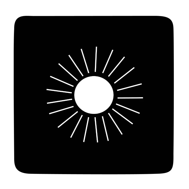 Minimalist Sun Logo Design