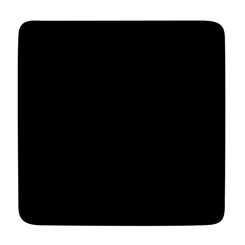 Black, color changeable, customizable, text