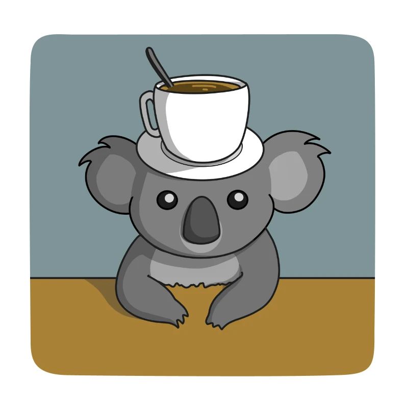 Koala Kaffeepause