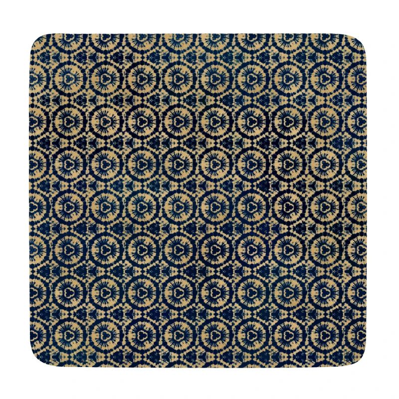 Gold Tie Dye Textile Pattern